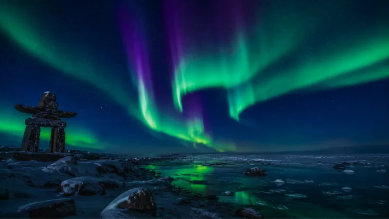 The Northern Lights in Churchill Manitoba